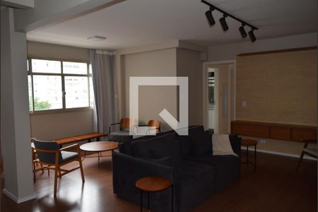 Sala de apartamento à venda com 2 quartos, 92m² em Jardim Paulista, São Paulo