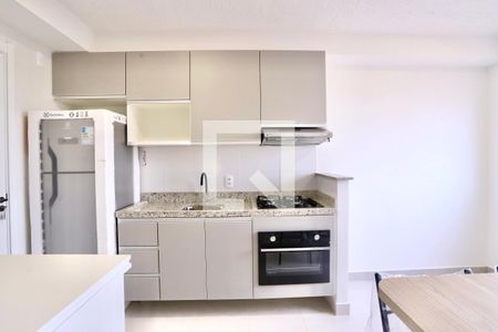 Sala/Cozinha de apartamento para alugar com 1 quarto, 25m² em Alto da Mooca, São Paulo