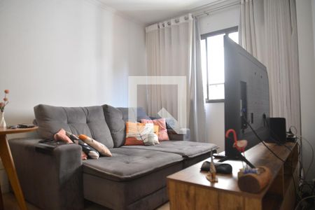 Sala de apartamento para alugar com 3 quartos, 70m² em Vila Valparaíso, Santo André