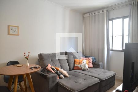 Sala de apartamento para alugar com 3 quartos, 70m² em Vila Valparaíso, Santo André