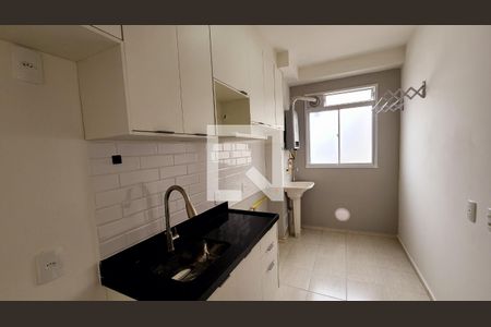 Cozinha e Área de Serviço de apartamento para alugar com 2 quartos, 48m² em Jardim Shangai, Jundiaí