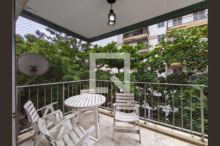 Varanda da Sala de apartamento à venda com 3 quartos, 135m² em Grajaú, Rio de Janeiro