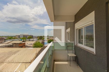 Varanda da Sala de apartamento para alugar com 1 quarto, 53m² em Niterói, Canoas