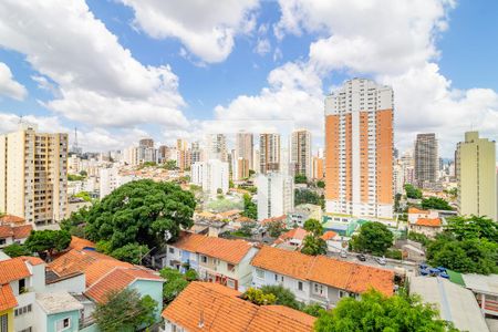 Varanda - Vista de kitnet/studio à venda com 1 quarto, 26m² em Perdizes, São Paulo