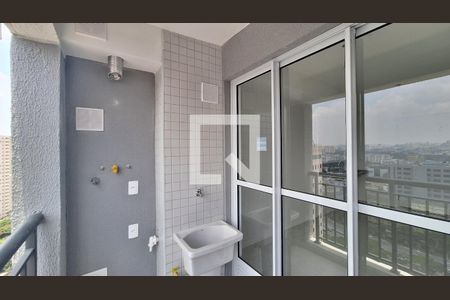 Varanda / Area de Serviço de apartamento à venda com 2 quartos, 42m² em Lapa, São Paulo