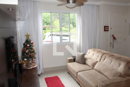 Sala de casa de condomínio para alugar com 3 quartos, 97m² em Paisagem Renoir, Cotia