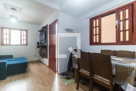 Sala/Sala de Jantar de casa de condomínio para alugar com 3 quartos, 88m² em Vila Nova Aparecida, Mogi das Cruzes