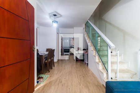 Sala/Sala de Jantar de casa de condomínio para alugar com 3 quartos, 88m² em Vila Nova Aparecida, Mogi das Cruzes