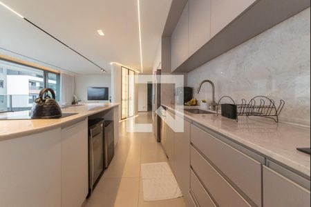 Cozinha de apartamento para alugar com 3 quartos, 225m² em Brooklin, São Paulo