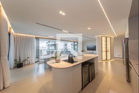 Cozinha de apartamento para alugar com 3 quartos, 225m² em Brooklin, São Paulo