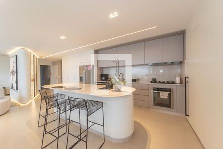 Cozinha de apartamento para alugar com 3 quartos, 225m² em Brooklin, São Paulo