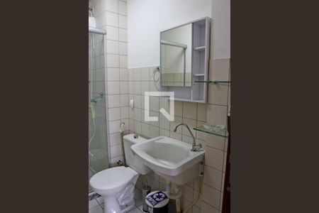 Banheiro de kitnet/studio à venda com 1 quarto, 37m² em Centro, Belo Horizonte