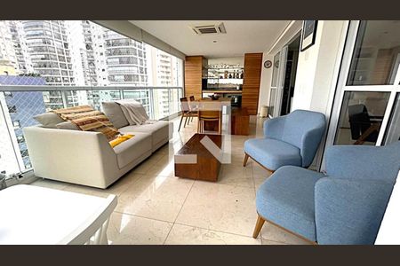 terraço de apartamento à venda com 3 quartos, 173m² em Moema, São Paulo