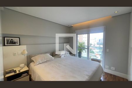 suite master de apartamento à venda com 3 quartos, 173m² em Moema, São Paulo