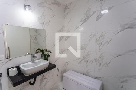 Banheiro da Suíte de apartamento à venda com 3 quartos, 112m² em Gutierrez, Belo Horizonte