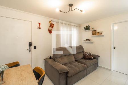 Sala de apartamento para alugar com 2 quartos, 52m² em Jardim Maringa, São Paulo