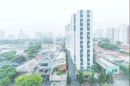 Varanda - Vista de kitnet/studio para alugar com 1 quarto, 29m² em Vila Cordeiro, São Paulo