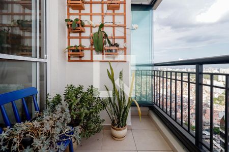 Varanda da Sala de apartamento à venda com 2 quartos, 64m² em Jardim Parque Morumbi, São Paulo