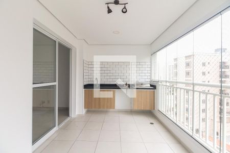 Varanda Gourmet  de apartamento para alugar com 3 quartos, 80m² em Tatuapé, São Paulo