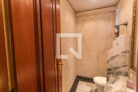 Lavabo da Sala de apartamento à venda com 4 quartos, 160m² em Funcionários, Belo Horizonte