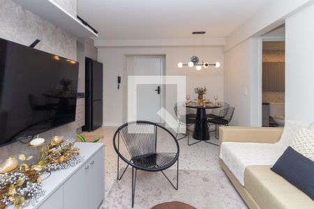 Sala de apartamento para alugar com 1 quarto, 38m² em Vila Monumento, São Paulo