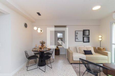 Sala de apartamento para alugar com 1 quarto, 38m² em Vila Monumento, São Paulo