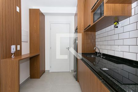 Cozinha de kitnet/studio para alugar com 1 quarto, 27m² em Vila Matilde, São Paulo