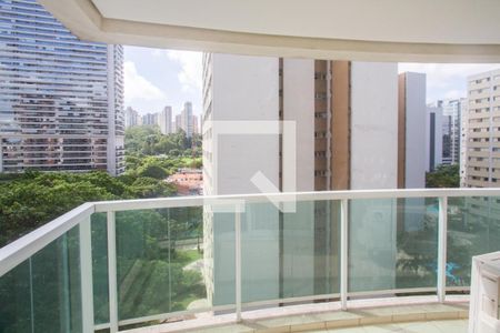 Varanda de apartamento para alugar com 1 quarto, 37m² em Santo Amaro, São Paulo