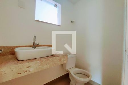 1º Pav - Lavabo de casa de condomínio à venda com 3 quartos, 92m² em Pechincha, Rio de Janeiro