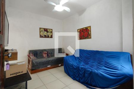 Sala de apartamento para alugar com 2 quartos, 60m² em Guilhermina, Praia Grande