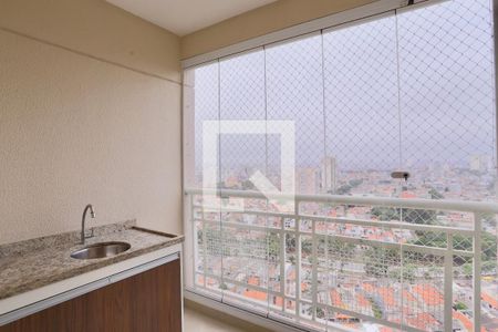 Varanda da Sala de apartamento para alugar com 2 quartos, 59m² em Vila Oratorio, São Paulo