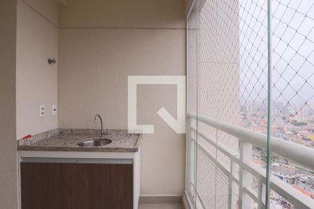 Varanda da Sala de apartamento para alugar com 2 quartos, 59m² em Vila Oratorio, São Paulo