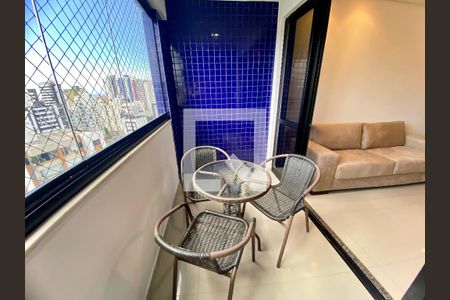 Varanda da Sala de apartamento para alugar com 3 quartos, 90m² em Parque Bela Vista, Salvador