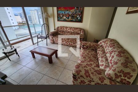 Sala de apartamento para alugar com 2 quartos, 102m² em Gonzaga, Santos