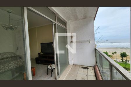 Varanda da Sala de apartamento para alugar com 2 quartos, 102m² em Gonzaga, Santos