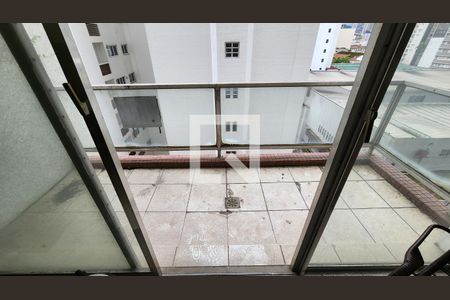 Varanda da Sala de apartamento para alugar com 2 quartos, 102m² em Gonzaga, Santos