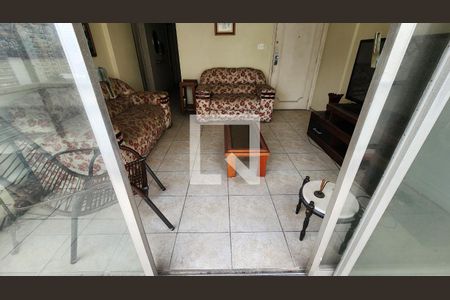 Sala de apartamento para alugar com 2 quartos, 102m² em Gonzaga, Santos