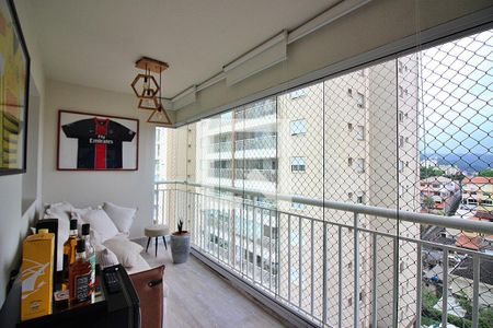 Sala Sacada  de apartamento para alugar com 3 quartos, 104m² em Centro, São Bernardo do Campo