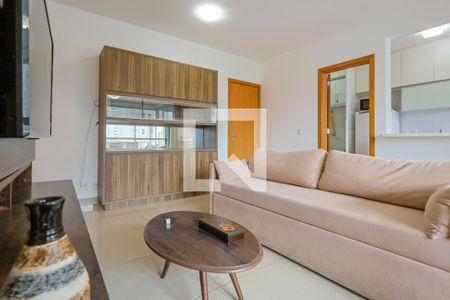 Sala de TV de apartamento para alugar com 2 quartos, 77m² em Vale do Sereno, Nova Lima