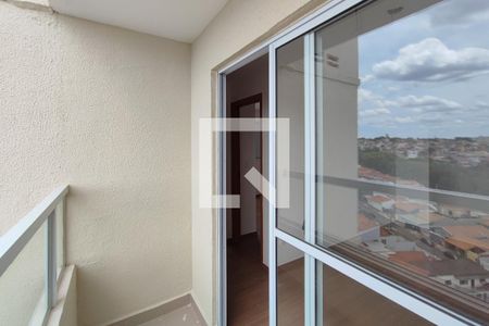 Varanda da Sala de apartamento para alugar com 2 quartos, 47m² em Parque da Figueira, Campinas