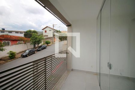 Varanda de apartamento para alugar com 2 quartos, 65m² em São Lucas, Belo Horizonte