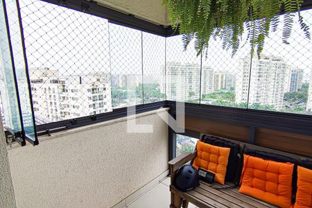 sala - varanda de apartamento para alugar com 3 quartos, 77m² em Jacarepaguá, Rio de Janeiro