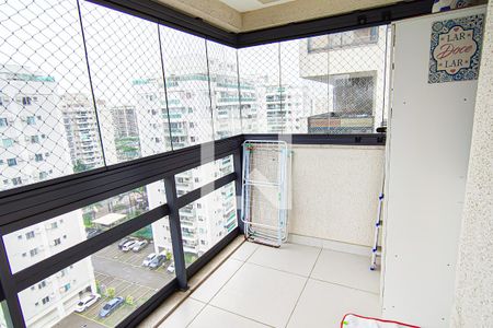 sala - varanda de apartamento para alugar com 3 quartos, 77m² em Jacarepaguá, Rio de Janeiro