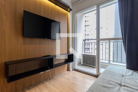 Sala de apartamento para alugar com 1 quarto, 28m² em República, São Paulo