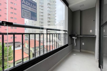 Sacada  de apartamento para alugar com 1 quarto, 40m² em Centro, São Bernardo do Campo