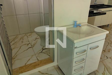 Banheiro de apartamento para alugar com 1 quarto, 50m² em Jardim Oriental, São Paulo