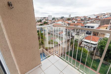 Varanda da Sala de apartamento para alugar com 3 quartos, 62m² em Vila Santana, São Paulo