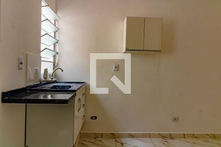 Cozinha de apartamento para alugar com 1 quarto, 50m² em Jardim Oriental, São Paulo