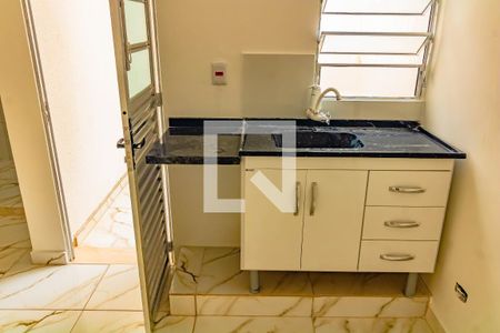 Cozinha de apartamento para alugar com 1 quarto, 50m² em Jardim Oriental, São Paulo