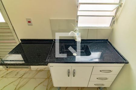 Cozinha de apartamento para alugar com 1 quarto, 50m² em Jardim Oriental, São Paulo